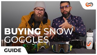 How to Buy Snow Goggles  BUYERS GUIDE  SportRx [upl. by Wing]