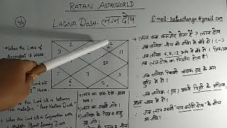 What is Lagna Dosh क्या होता है लग्न दोष [upl. by Tana796]