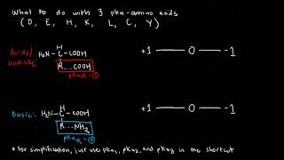 BIOCHEM 14  Amino Acid Ionization 2 and Isoelectric pH [upl. by Fabio]