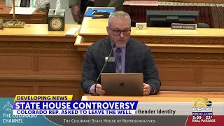 Colorado Springs Rep asked to leave House floor after ‘deadnaming’ trans woman from [upl. by Yenot302]