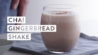 Chai Gingerbread Shake Recipe  goop [upl. by Krutz847]