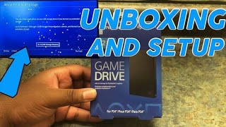 Seagate 2TB PS4 Game Drive Unboxing and Setup [upl. by Uos]