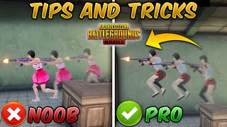 Top 10 Close Range Tips and Tricks PUBG MOBILE Ultimate Noob to Pro GuideTutorial [upl. by Hgielyk573]