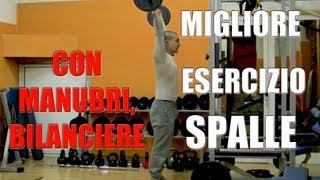 Migliore esercizio per le spalle  Personal Trainer 35 [upl. by Nikki]