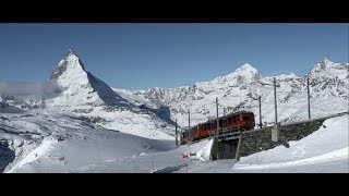 Experience the Gornergrat in winter [upl. by Moya]