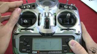 RC Transmitters Part 3D DX7 Dual Rate and Expo [upl. by Mij]