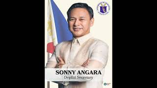 NEW DEPED SECRETARY  SONNY ANGARA depedsecretary angara [upl. by Ahtanaram]