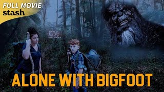 Alone with Bigfoot  Mystery Creature Horror  Full Movie [upl. by Lamonica]