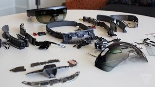 Microsoft HoloLens teardown [upl. by Sapphire656]