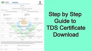 How to download TDS Certificate [upl. by Wiencke]