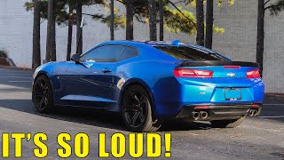 BORLA ATAK Exhaust w NPP  Camaro SS 1LE [upl. by Nnagem622]