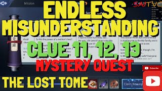 MIR4 THE LOST TOME ENDLESS MISUNDERSTANDING 43 MYSTERY QUEST  CLUE 11 12 13 [upl. by Enileme]