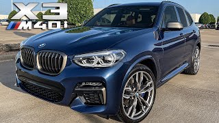 2021 BMW X3 M40i Walkaround Review  Exhaust Sound amp Launch Control [upl. by Roehm]