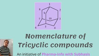 Nomenclature of Tricyclic compounds [upl. by Navinod]