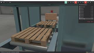 Siemens Tia Portal V16 controlling Factory IO Palletizer Scene [upl. by Melnick]