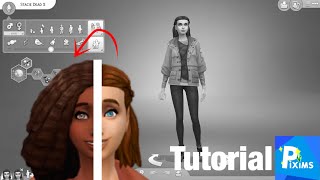 How to edit an existing sims face traits body shape skin color on pc and console The Sims 4 [upl. by Hna]