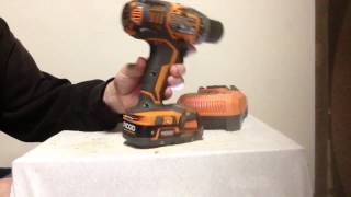 Ridgid 18v drill impact driver combo [upl. by Siuol341]