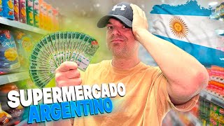 ¿CUANTO CUESTA HACER LA COMPRA EN UN SUPERMERCADO ARGENTINO 🇦🇷 LOS PRECIOS SUBEN CADA DIA [upl. by Carrol]