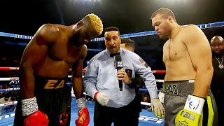 Efe Ajagba Nigeria vs Joseph Goodall Australia  KNOCKOUT BOXING fight HD [upl. by Sualocin]