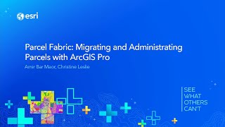 Parcel Fabric Migrating and administrating parcels with ArcGIS Pro [upl. by Aerdnua3]