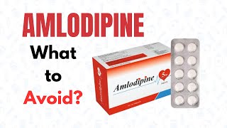 Strictly avoid these things if taking Amlodipine [upl. by Madel]