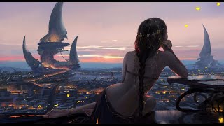 「Nightcore」→ Meleğim Female Version  English amp French Lyrics  Soolking ft Dadju [upl. by Ardaid510]