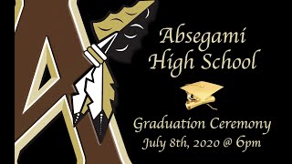 Absegami HS Graduation  6pm 2020 [upl. by Herries]