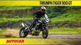 Triumph Tiger 900 GT review  The friendly big ADV  First Ride  Autocar India [upl. by Nikolos]