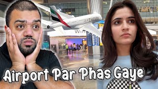 24 Ghantay Ke Liye Airport Par Phas Gaye 😱  Flight Miss Ho Gai 😭 [upl. by Eliam]