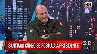 Santiago Cúneo será candidato a PRESIDENTE entrevista exclusiva en GPS [upl. by Atnomed242]