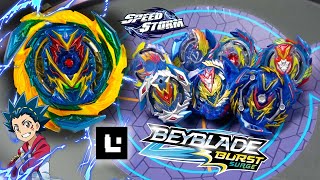 Brave Valtryek V6 VS All VALTRYEK EVOLUTION GEN BATTLE BEYBLADE BURST SURGE SPEEDSTORM [upl. by Mallorie9]