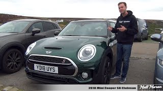 Review 2018 Mini Cooper SD Clubman in the UK [upl. by Adierf]