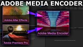 Adobe Media Encoder Beginner Tutorial [upl. by Lajet]