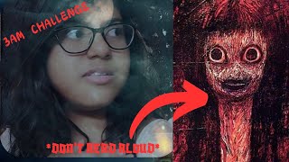 VLOG READING TOMINOS HELL POEM AT 300 AM CHALLENGE FIRST HORROR CHALLENGE WEIRD EXPERIENCE [upl. by Nywloc]