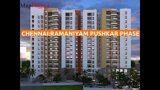 Chennai  Ramaniyam Pushkar Phase II at Sholinganallur  MapFlagged [upl. by Radke]