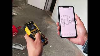 MeasureSquare Integration with DeWalt Laser Distance Meters [upl. by Doss764]