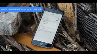 Solución problema icono del wifi en iPhone en color gris [upl. by Tsenre]