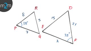 Ejercicios de triángulos semejantes [upl. by Ulrica]