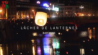 Lâcher de lanternes Bayonne 2022 [upl. by Anuat157]