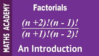 An introduction to Factorial Notation [upl. by Kilar748]