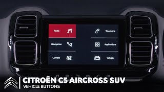 Citroën C5 Aircross SUV  Vehicle Buttons [upl. by Sundstrom]