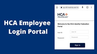 HCA Employee Login  Hcahranswers Login 2023 [upl. by Massab855]