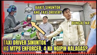 CongBOSITA KINASUHAN NA ANG ENFORCER NA NANUNTOK NG TAXI DRIVER [upl. by Naginnarb]