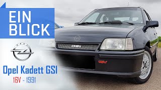 Opel Kadett GSI 16V 1991  Ein Musterbeispiel für sportliche Kompakte [upl. by Kusin323]