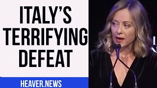 Italy Finally Admits Terrifying DEFEAT [upl. by Zephaniah270]