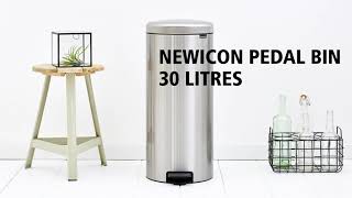 Brabantia NewIcon Pedal Bin 30L [upl. by Seda]