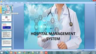 PPT  Hospital Management System Project PPT  Python Django [upl. by Feliza]