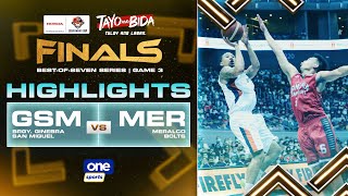 Brgy Ginebra vs Meralco Finals Game 3 highlights  PBA Governors Cup 2021 [upl. by Notserp]