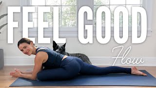 20Minute Yoga For Hips  Feel Good Flow [upl. by Elletsyrk]