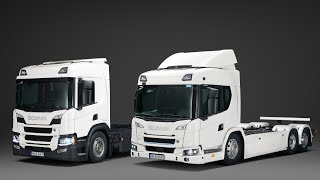 Scania launches electric truck range [upl. by Nottnerb]